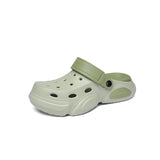 Summer Men's Thick-Soled Non-Slip Breathable Toe-Cap Sandals Casual Beach Slippers