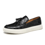Slip On Genuine Leather British Casual Shoes