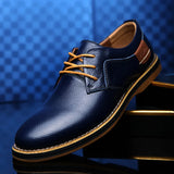 Men Shoe Oxfords Genuine Leather